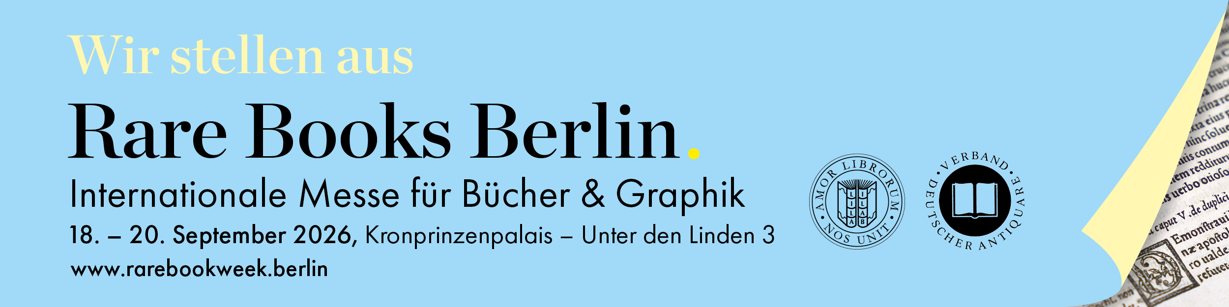 RareBooksBerlin 2026